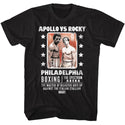 Rocky Rocky Vs Apollo Adult T-Shirts