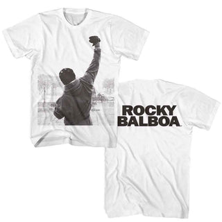 Rocky Rocky Sky Punch Balboa Adult T-Shirts
