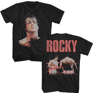 Rocky Rocky Head F B Adult T-Shirts