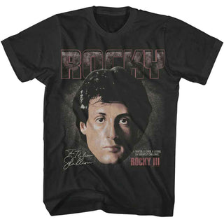 Rocky Rocky Head Adult T-Shirts