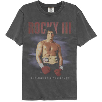 ROCKY FADED BACKGROUND COMFORT COLOR S T-Shirt in Pepper