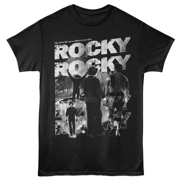 ROCKY NAME REPEAT S T-Shirt in Black
