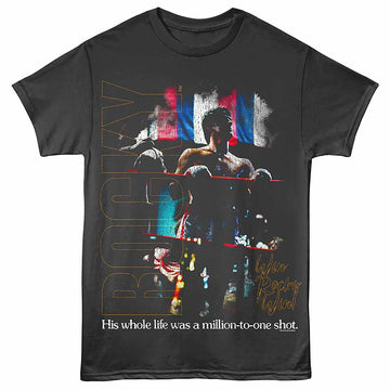 Rocky Million To One Smoke Adult T-Shirt