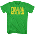 Rocky Italian Green Adult T-Shirts
