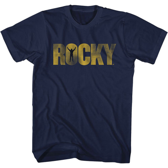ROCKY LOGO S T-Shirt in NAVY