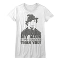 Rocky My Mom Hits Harder Ladies T-Shirts