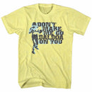 ROCKY BALBOA ON YOU S T-Shirt in Yellow