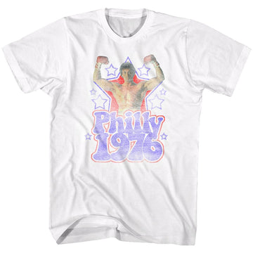 ROCKY PHILLY 1976 S T-Shirt in White