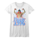ROCKY PHILLY 1976 LADIES S T-Shirt in White