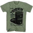 RETURN OF THE LIVING DEAD ROTLD 2 4 5 TRIOXIN S T-Shirt in Military Green Heather