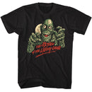 RETURN OF THE LIVING DEAD ROTLD ZOMBIE MOON 2 S T-Shirt in Black