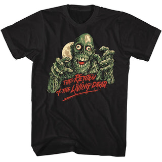 Return Of The Living Dead Rotld Zombie Moon 2 Adult T-Shirts