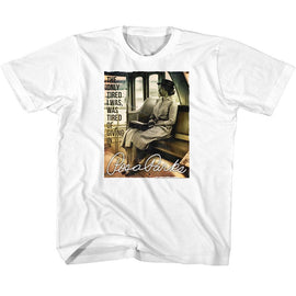 ROSA PARKS THE ONLY TIRED YOUTH XS 5 6 T-Shirt in White