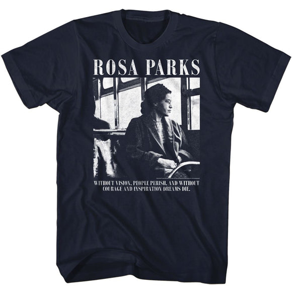ROSA PARKS VISION AND COURAGE S T-Shirt in NAVY