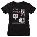 ROSA PARKS MULTI PIC LADIES S T-Shirt in Black