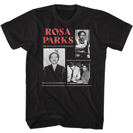 ROSA PARKS MULTI PIC S T-Shirt in Black