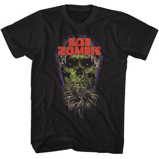 Rob Zombie Rob Zombie Coffin Zombie Adult T-Shirts