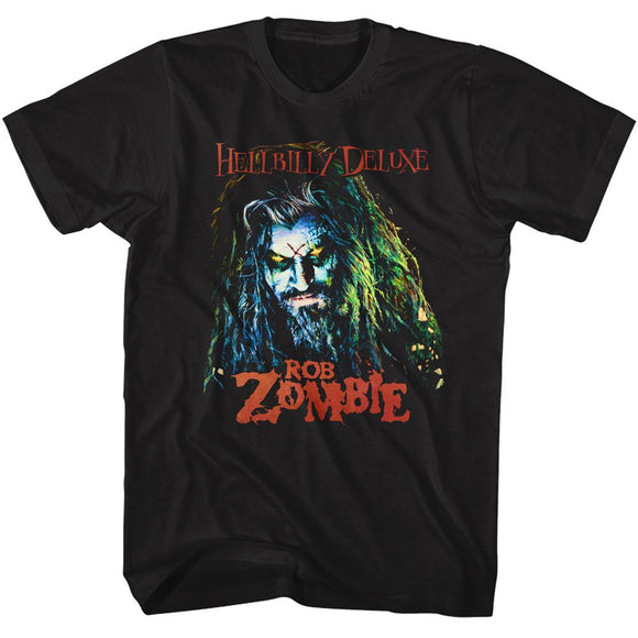 ROB ZOMBIE HELLBILLY DELUXE S T-Shirt in Black