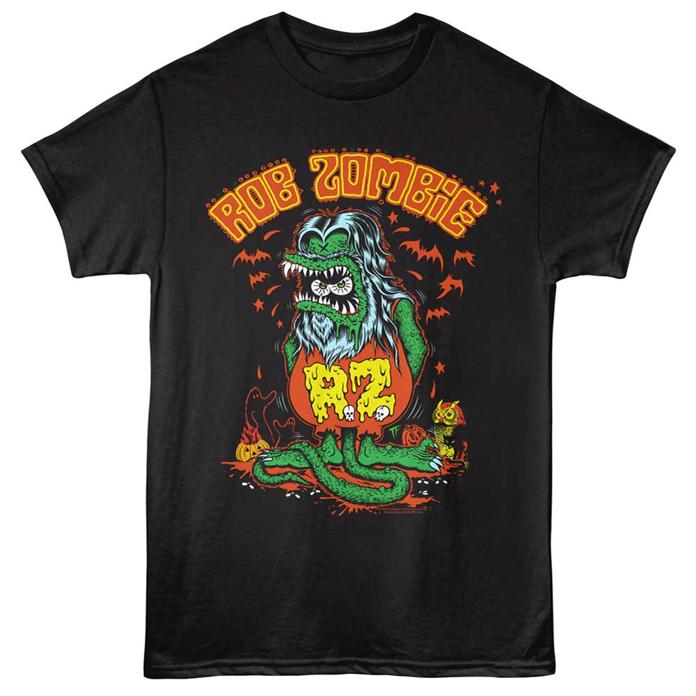 Official Rob Zombie Halloween Fink Black T-Shirt | Coastline Mall