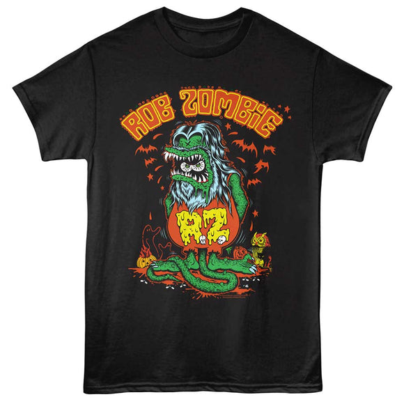 Rob Zombie Halloween Fink Black Adult T-Shirt