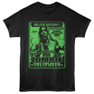 Rob Zombie Hellbilly Deluxe 2 Black Adult T-Shirt