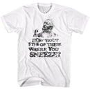 REDD FOXX SNEEZE S T-Shirt in White