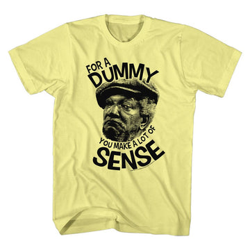 REDD FOXX YOU SMART S T-Shirt in Yellow Heather