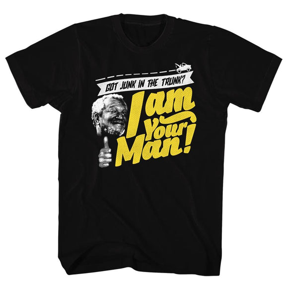 REDD FOXX JUNK IN THE TRUNK S T-Shirt in Black