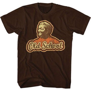 REDD FOXX OLD SCHOOL S T-Shirt in DARK Chocolate