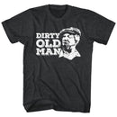 REDD FOXX DIRTY OLD MAN S T-Shirt in Black Heather