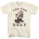REDD FOXX YOU TOO UGLY S T-Shirt in Natural