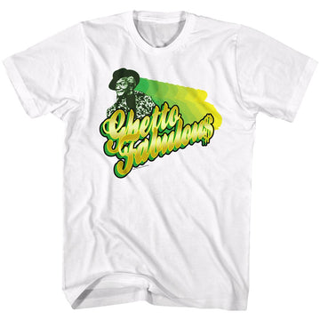 REDD FOXX GHETTO FABULOUS S T-Shirt in White
