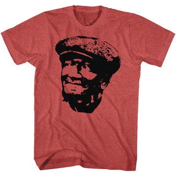 REDD FOXX REVOLUTION S T-Shirt in RED Heather