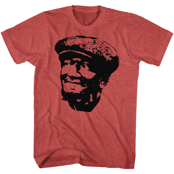 REDD FOXX REVOLUTION S T-Shirt in RED Heather