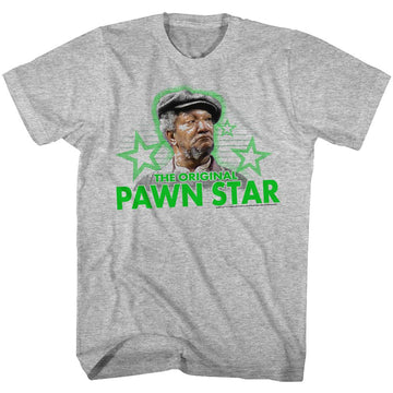 REDD FOXX PAWN STAR3 S T-Shirt in GRAY Heather