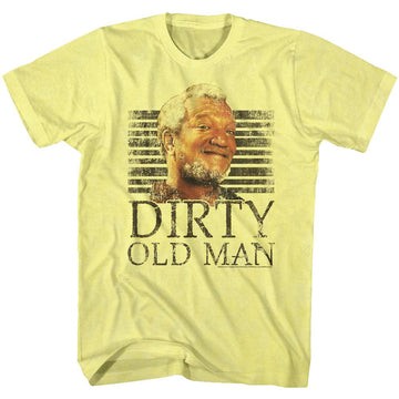 REDD FOXX DIRTY S T-Shirt in Yellow