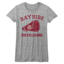 SAVED BY THE BELL CHEERLEADING LADIES S T-Shirt in Athletic Heather