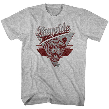 SAVED BY THE BELL TIGER PRIDE S T-Shirt in GRAY Heather