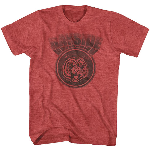 SAVED BY THE BELL SAVED S T-Shirt in RED Heather