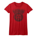 SAVED BY THE BELL SAVED LADIES S T-Shirt in RED