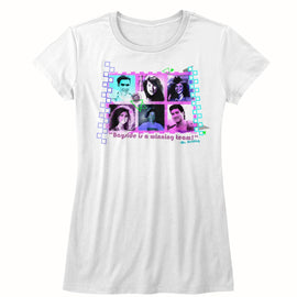SAVED BY THE BELL GANG LADIES S T-Shirt in White