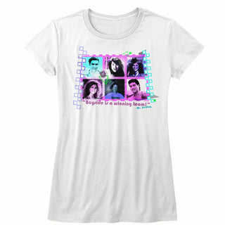 Saved By The Bell Gang Ladies T-Shirts