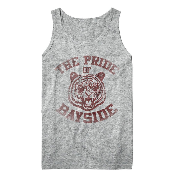 SAVED BY THE BELL BAYSIDE FADE S T-Shirt in GRAY Heather