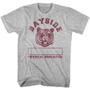 SAVED BY THE BELL PE S T-Shirt in GRAY Heather