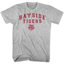 SAVED BY THE BELL BAYSIDE TIGERS S T-Shirt in GRAY Heather