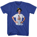 SAVED BY THE BELL SCREECH S T-Shirt in Royal