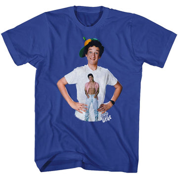 SAVED BY THE BELL SCREECH S T-Shirt in Royal