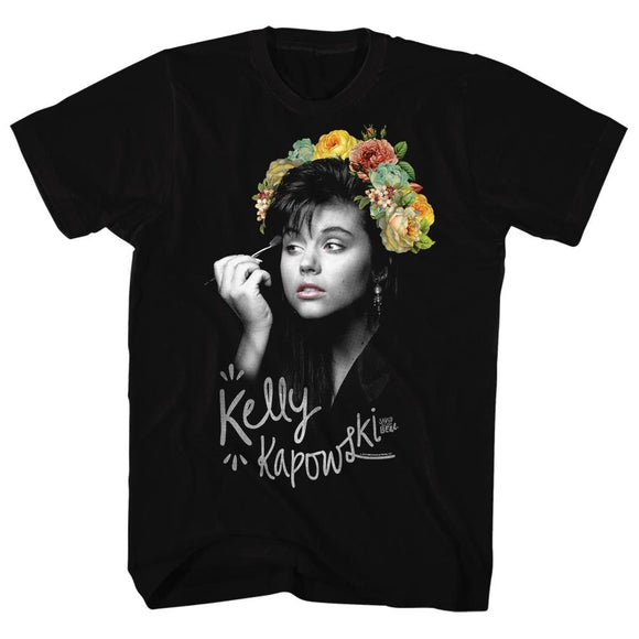 SAVED BY THE BELL FLOWER CROWN S T-Shirt in Black
