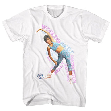 SAVED BY THE BELL WORLDS BEST S T-Shirt in White