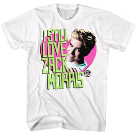 SAVED BY THE BELL ALWAYS S T-Shirt in White